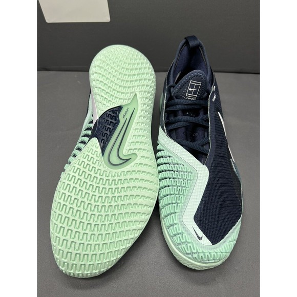 Nike React Vapor NXT HC Obsidian White Mint Shoes CV0742-410 Women Sz 8.5 NEW - Picture 7 of 12